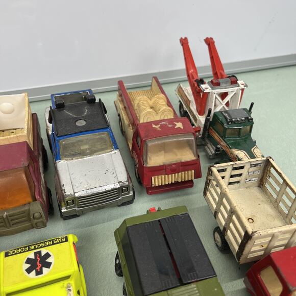 Vintage Tonka Trucks Metal Dump Fire Truck Van Buddy L Matchbox 1960s 70s 80s - Picture 4 of 11